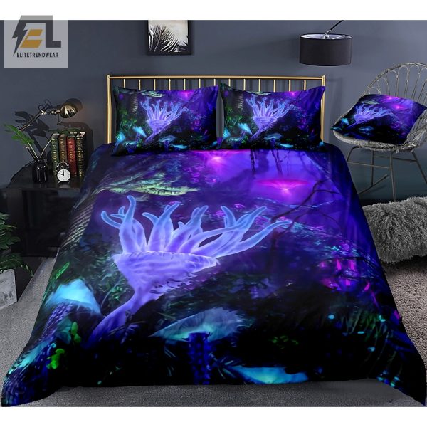 Glowinthedark Forest Bedding Sleep With The Trees elitetrendwear 1