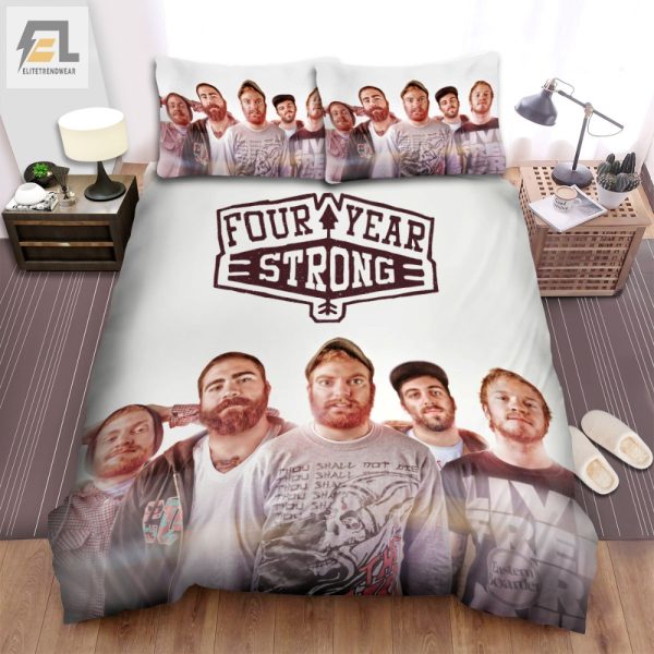 Cozy Up With Four Year Strong Rockin Duvet Cover Set elitetrendwear 1