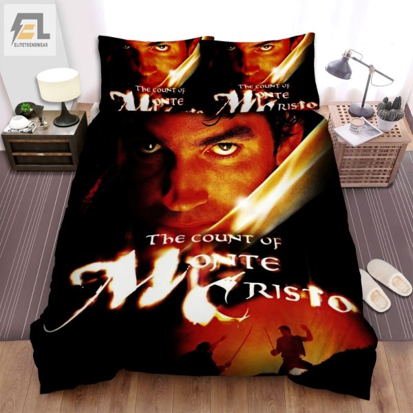 Snuggle Like Dantes Monte Cristo Movie Poster Bedding Set elitetrendwear 1