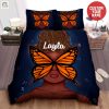 Sleep With Butterflies Custom Black Girl Duvet Sets elitetrendwear 1