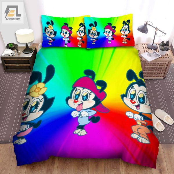 Cozy Comical Animaniacs Baby Duvet Warner Sibs Bedding elitetrendwear 1