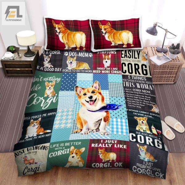 Corgi Fun Unique Comfy Duvet Covers For Corgi Lovers elitetrendwear 1