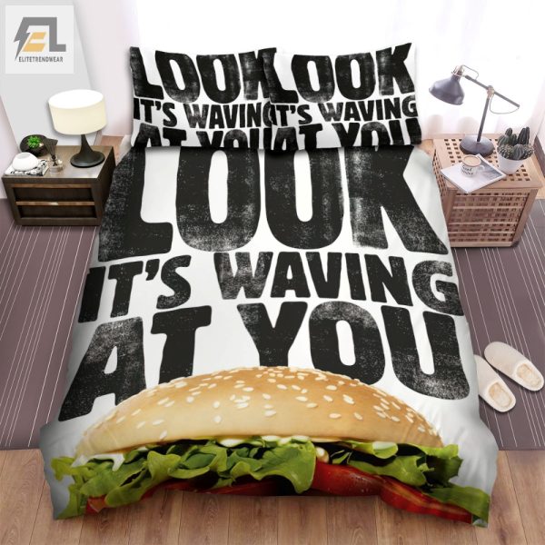 Get Cozy With Burger Kings Waving Duvet Fun Unique elitetrendwear 1