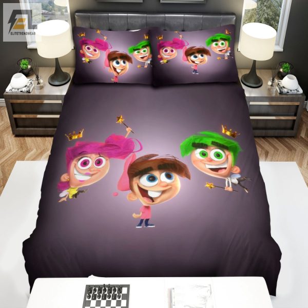 Comfy Fairly Odd Parents Duvet Set Sleep Like Timmy elitetrendwear 1