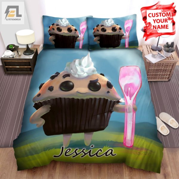 Muffin Warrior Duvet Quirky Comfort For Unique Sleep elitetrendwear 1