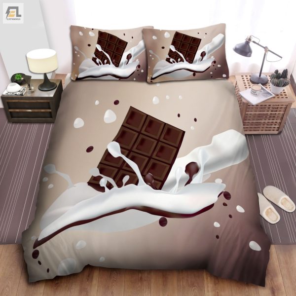 Milkdipped Chocolate Bar Duvet Cozy Quirky Bedroom Bliss elitetrendwear 1