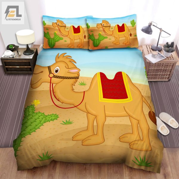 Snuggle With Camels Cozy Quirky Cactus Duvet Sets elitetrendwear 1