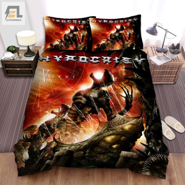 Sleep Off The Hypocrisy Comfy Quirky Virus Duvet Sets elitetrendwear 1