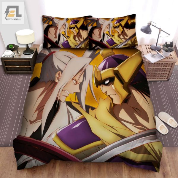 Epic Showdown Bedding Amidamaru Vs Bason Duvet Cover Set elitetrendwear 1