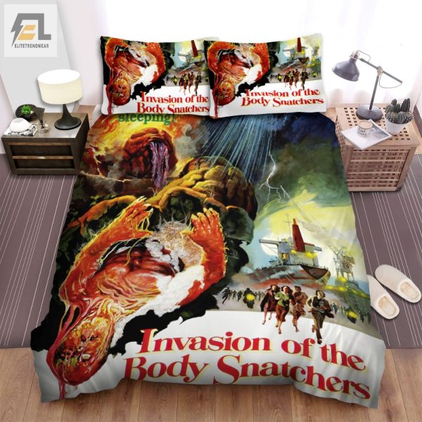 Snatch Dreams Comfy Body Snatchers 93 Duvet Set elitetrendwear 1