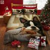 Snuggle With A Boston Terrier Comfy Quirky Duvet Sets elitetrendwear 1