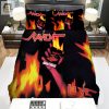 Rock In Sleep Raven Band Inferno Duvet Cover Set elitetrendwear 1