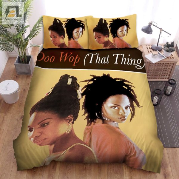 Rap Icons In Bed Laugh With Lauryn Nina Bedding Sets elitetrendwear 1