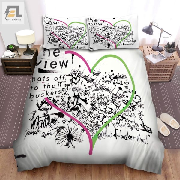 Snuggle With A Smile The View Hats Off Hilarious Duvet Set elitetrendwear 1