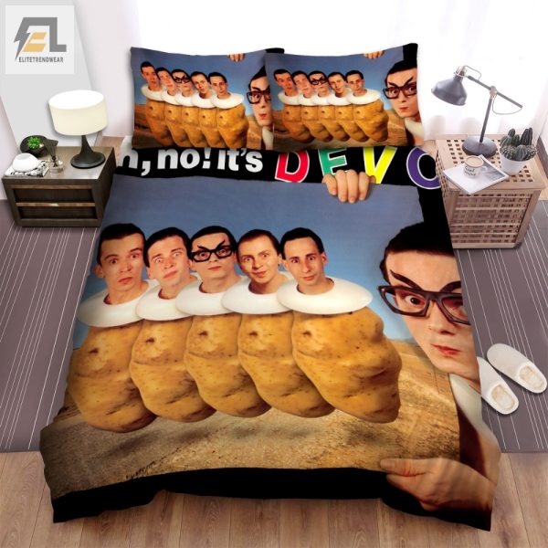 Quirky Devo Duvet Cozy Oh No Its Devo Bedding Set elitetrendwear 1