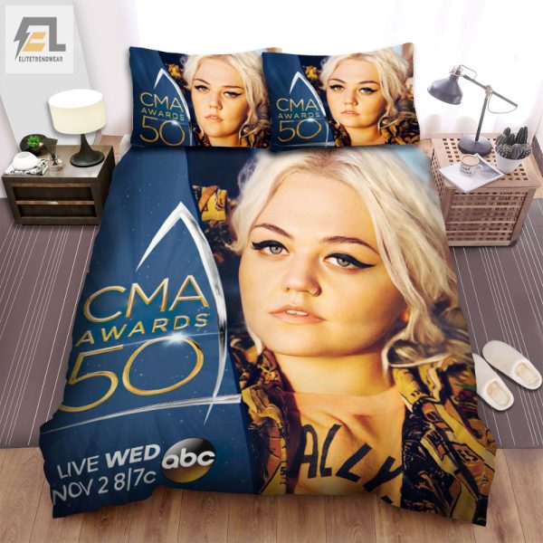 Snuggle Like A Star Elle King Cma Awards Funny Bedding Set elitetrendwear 1