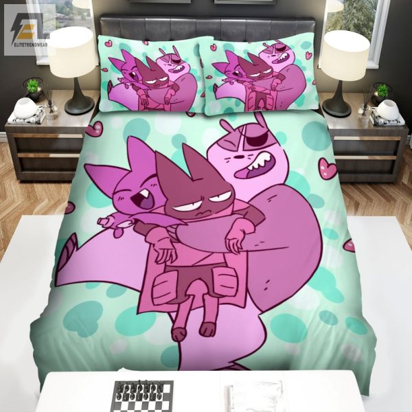 Snuggle With Badgerclops Comfy Fun Heroic Bedding Sets elitetrendwear 1