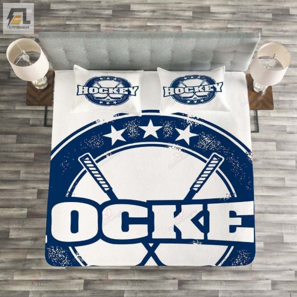 Score Big Dreams Funny Hockey Duvet Sets For Cozy Nights elitetrendwear 1