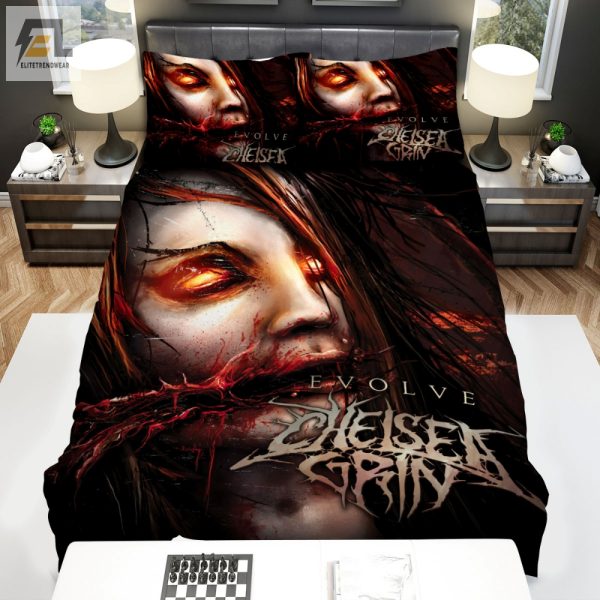 Snuggle Scream Cozy Chelsea Grin Evolve Bedding Sets elitetrendwear 1