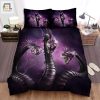 Sleep Like A Royal Octopus Purple Triple Hydra Duvet Set elitetrendwear 1