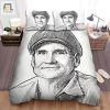 Snooze With James Taylor Cozy Funny Portrait Bedding Set elitetrendwear 1