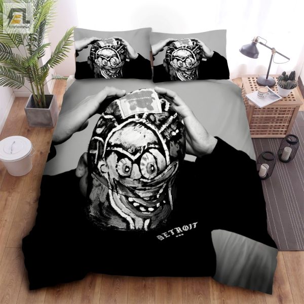 Snuggle With Seth Dj Mask Duvet Comfy Quirky Bedding elitetrendwear 1