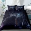 Sleep Among Deer Hilarious Cozy Forest Lake Duvet Set elitetrendwear 1