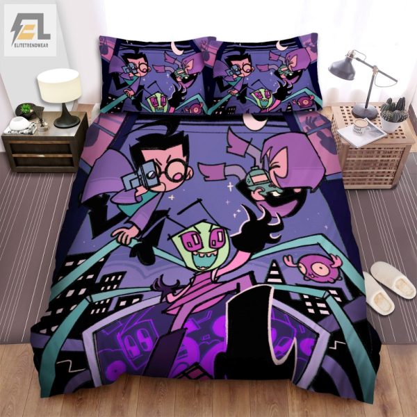 Quirky Invader Zim Family Duvet Comfort Meets Comedy elitetrendwear 1