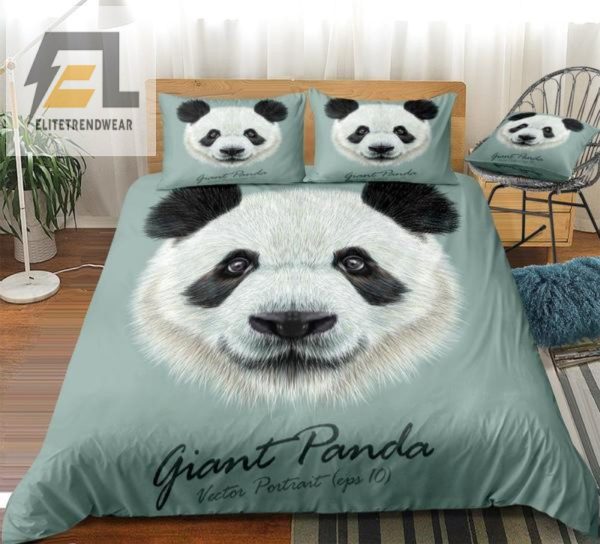 Snuggle With Pandas Comfy Giant Panda Duvet Sets elitetrendwear 1