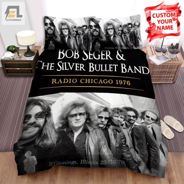 Rock N Snooze Bob Seger 1976 Duvet Cozy Comfy elitetrendwear 1