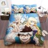 Sleep Like Senku Cozy Dr. Stone Duvet Bedding Sets elitetrendwear 1