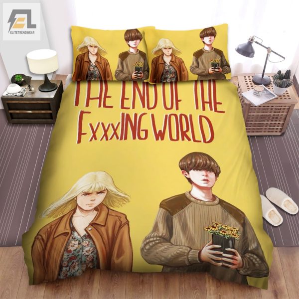 Quirky Teotfw Duvet Set Comfort Meets Dark Humor elitetrendwear 1