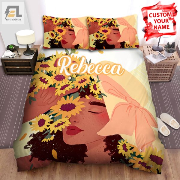 Snuggle Up With Sassy Sunflower Diva Duvet Set elitetrendwear 1