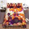 Spooky Funny Demon Scares Witch Halloween Bedding Set elitetrendwear 1