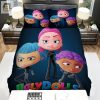 Quirky Spy Girls Bedding Set Laugh Sleep Repeat elitetrendwear 1