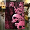 Crazy Comfy Pink Skull Duvet Unique Bedroom Fun elitetrendwear 1