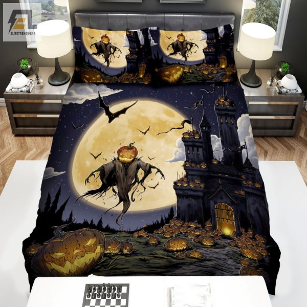 Haunted Cozy Comfort Ghostly Halloween Duvet Cover Set elitetrendwear 1