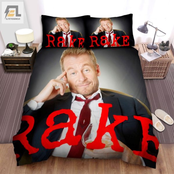 Cozy Up With Rake Comfy Comical Man Thinking Bedding Sets elitetrendwear 1