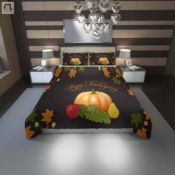 Give Thanks For Cozy Hilarious Holiday Duvet Sets elitetrendwear 1