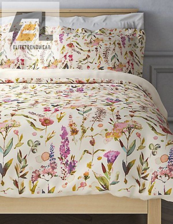 Sleep In Bloom Comfy Flower Duvet Bedding Set elitetrendwear 1