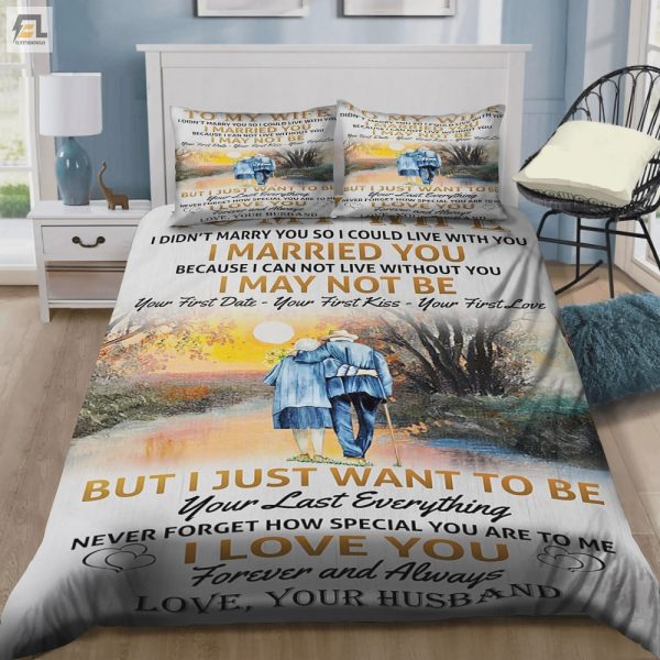 Hilarious Hubby Gift Unique Custom Duvet Cover For Wife elitetrendwear 1