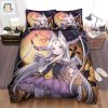 Spooky Demon Cat Girl Duvet Purrfectly Comfy Bedding Set elitetrendwear 1