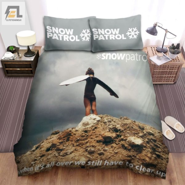 Rock Your Sleep Snow Patrol Album Duvet Cozy Fun Bedding elitetrendwear 1