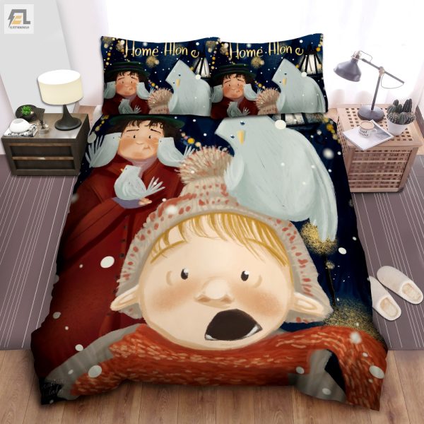 Cozy Home Alone 2 Humor Duvet Unique Ny Bedding Set elitetrendwear 1