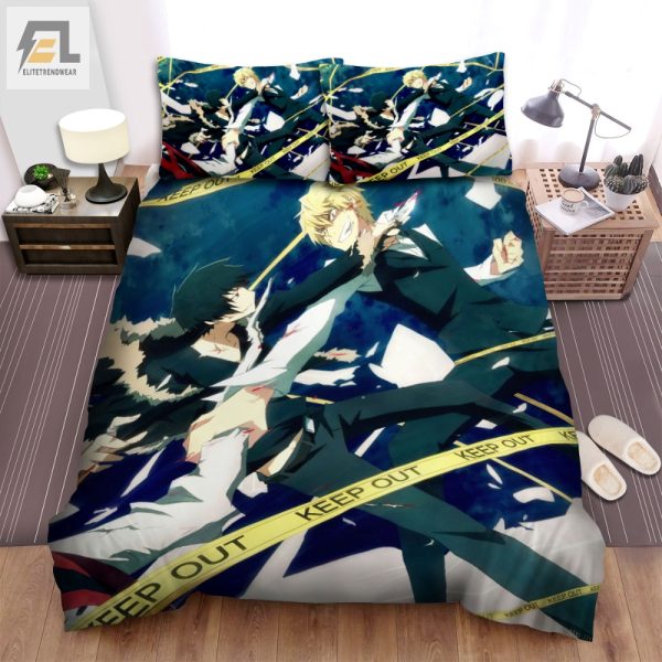 Epic Durarara Shizuo Vs Izaya Duvet Cozy Chaos Awaits elitetrendwear 1