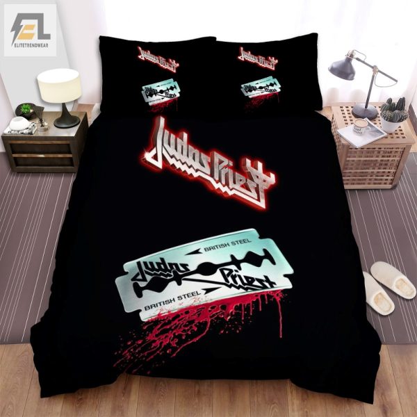 Rock N Roll Slumber Judas Priest Blood Blade Bedding elitetrendwear 1