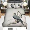 Falcon Funny Luxe Duvet Cover Set For Bird Lovers Bedrooms elitetrendwear 1