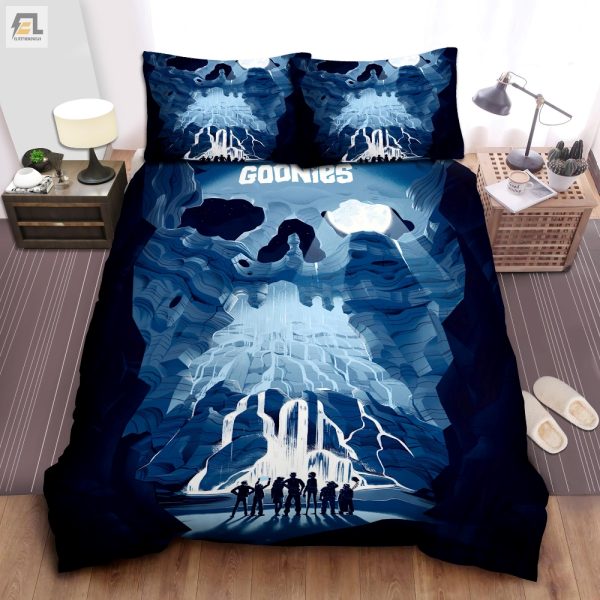 Sleep Like A Goonie Hilarious Waterfall Duvet Cover Set elitetrendwear 1