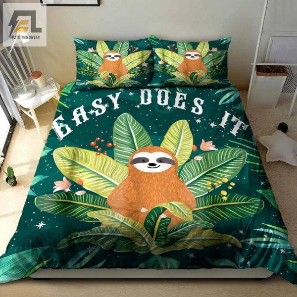 Comfy Sloth Duvet Sets Snuggle Slothify Your Bedroom elitetrendwear 1