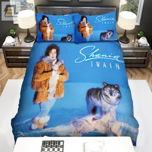 Sleep With Shania Twain A Wolf Comfy Duvet Cover Set elitetrendwear 1